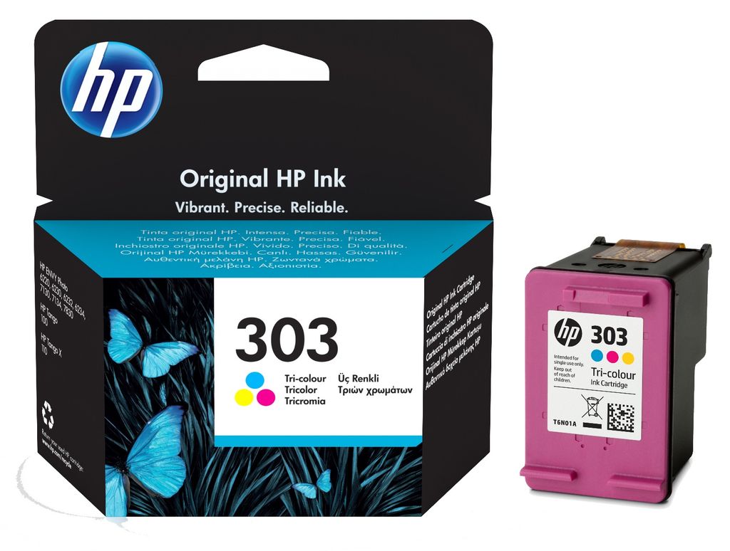 HP 303 Colour Genuine Original Inkjet Cartridge