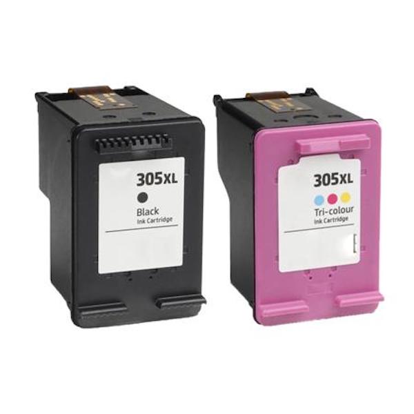 Refilled Ink For HP 305 XL Black Colour