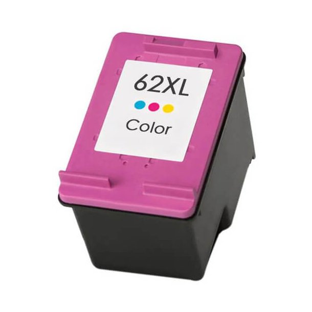 Refilled HP 62 XL Colour Ink Cartridge 62XL