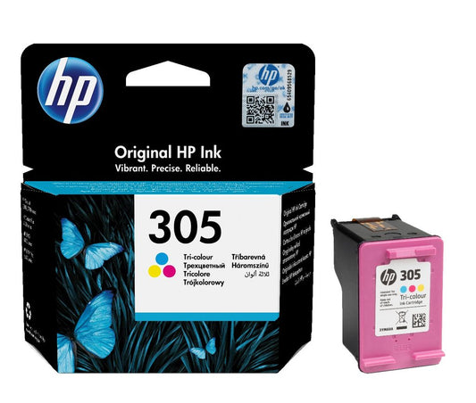 HP 305 Colour Genuine Original Inkjet Cartridge