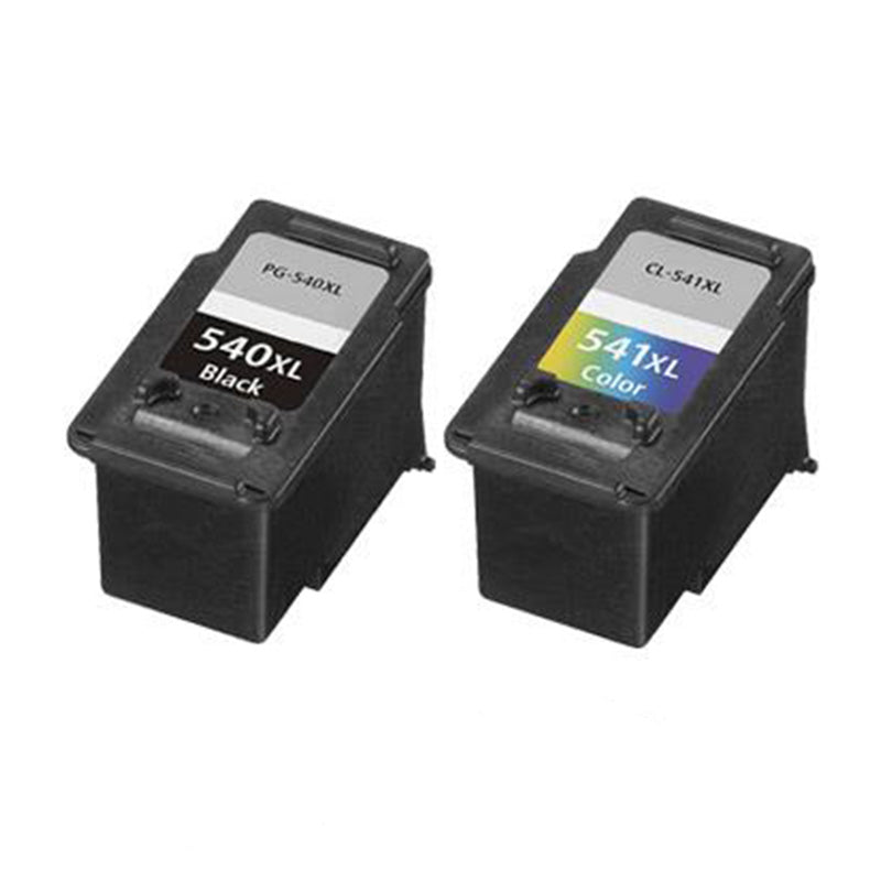 Refilled Ink For Canon PG-540XL Black + CL-541XL Colour Cartridges